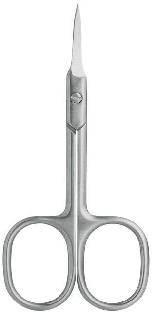 TROUSS 31 FORBICI A PUNTA CURVA FINA  PER UNGHIE IN ACCIAIO INOSSIDABILE COLORE ARGENTO - Apotecalab srl