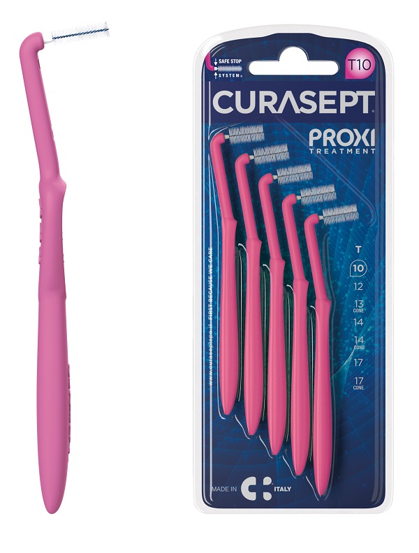 CURASEPT PROXI ANGLE T10 FUXIA 5 PEZZI - Apotecalab srl