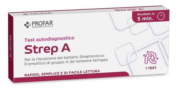 TEST STREPTOCOCCO PROFAR CON CASSETTA A POZZETTO 1 PEZZO - Apotecalab srl