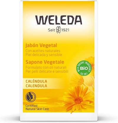 SAPONE VEGETALE CALENDULA 100 G - Apotecalab srl