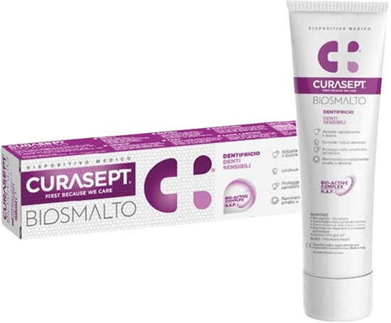 CURASEPT BIOSMALTO DENTIFRICIO DENTI SENSIBILI 75 ML - Apotecalab srl