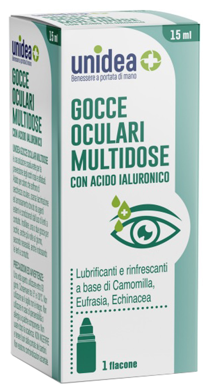 UNIDEA GOCCE OCULARI MULTIDOSE 15 ML - Apotecalab srl