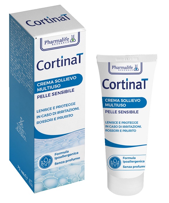 CORTINAT CREMA CON ESTRATTI DI LIQUIRIZIA E BACOPA 75 ML - Apotecalab srl