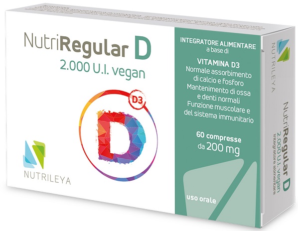 NUTRIREGULAR D 2000UI 60 COMPRESSE - Apotecalab srl