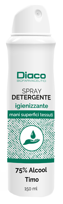 SPRAY DETERGENTE IGIENIZZANTE MANI E SUPERFICI SPRAY 150 ML - Apotecalab srl