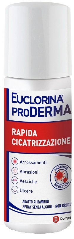 EUCLORINA PRODERMA RAPIDA CICATRIZZAZIONE SPRAY 125 ML - Apotecalab srl