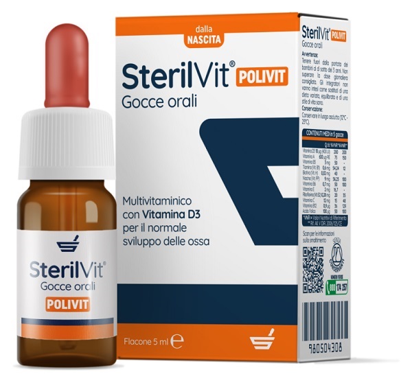 STERILVIT POLIVIT GOCCE 5 ML - Apotecalab srl