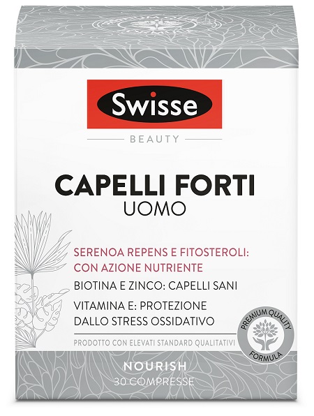 SWISSE CAPELLI FORTI UOMO 30 COMPRESSE - Apotecalab srl