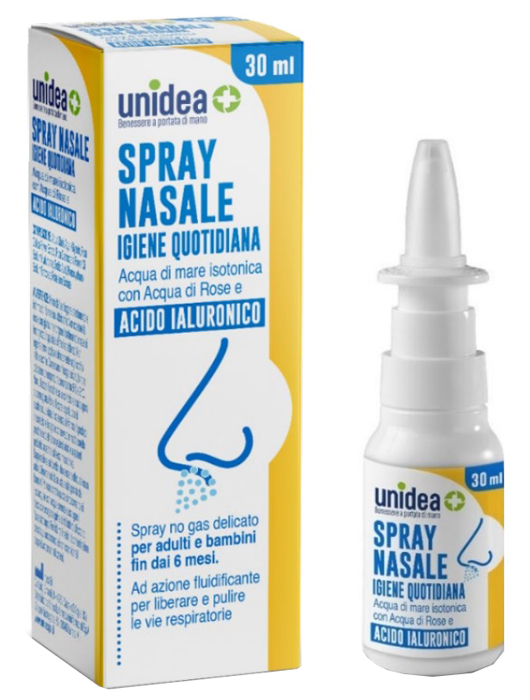 UNIDEA SPRAY NASALE ACIDO IALURONICO 30 ML - Apotecalab srl