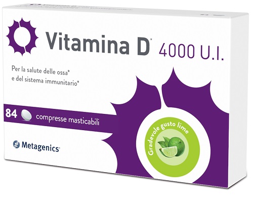 VITAMINA D 4000UI 84 COMPRESSE - Apotecalab srl