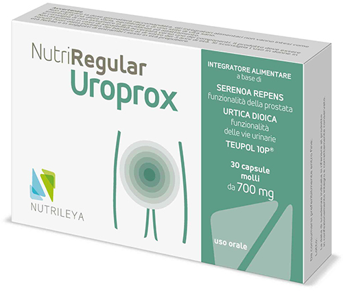 NUTRIREGULAR UROPROX 30 SOFTGEL - Apotecalab srl