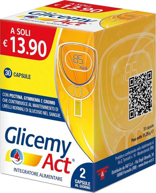 GLICEMY ACT 30 CAPSULE - Apotecalab srl