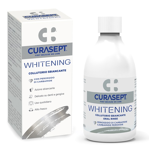 CURASEPT WHITENING COLLUTORIO 300 ML - Apotecalab srl