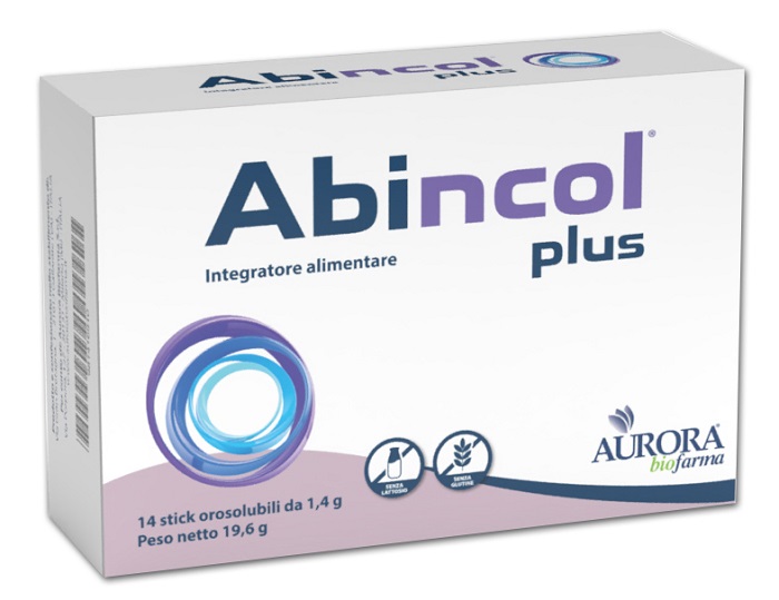 ABINCOL PLUS 14 STICK OROSOLUBILI - Apotecalab srl