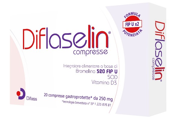 DIFLASELIN 20 COMPRESSE GASTROPROTETTE 250 MG - Apotecalab srl