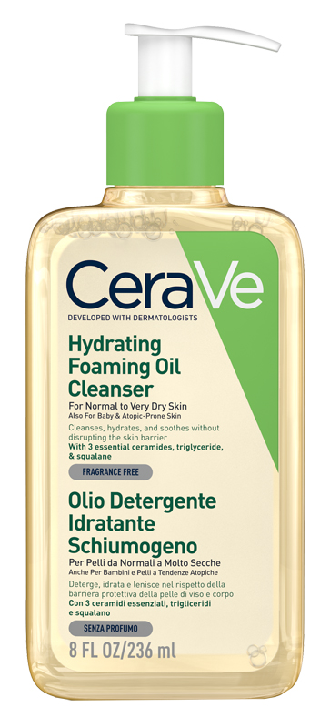 CERAVE HYDRATING OIL CLEANSER 236 ML - Apotecalab srl