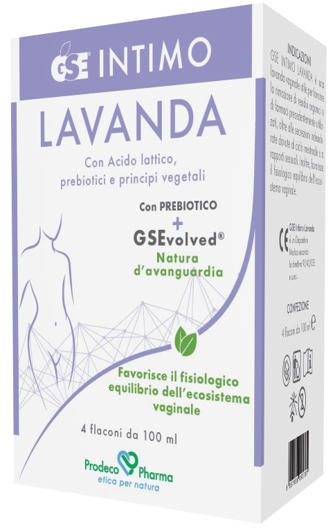 GSE INTIMO LAVANDA 4 FLACONI DA 100 ML - Apotecalab srl