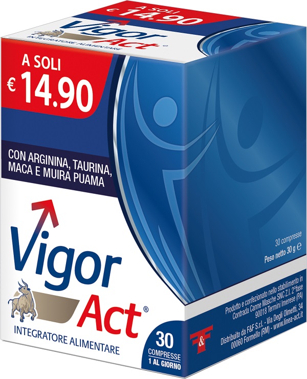 VIGOR ACT 30 COMPRESSE - Apotecalab srl