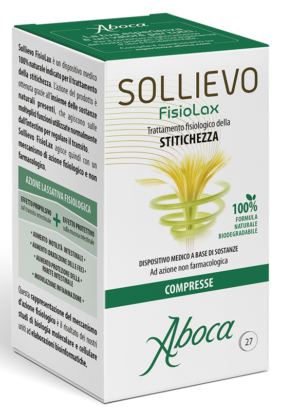 SOLLIEVO FISIOLAX 27 COMPRESSE - Apotecalab srl