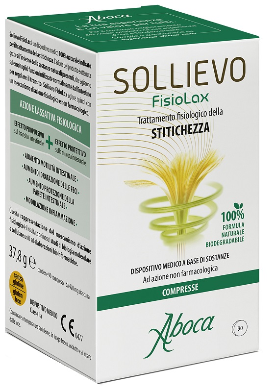 SOLLIEVO FISIOLAX 90 COMPRESSE - Apotecalab srl