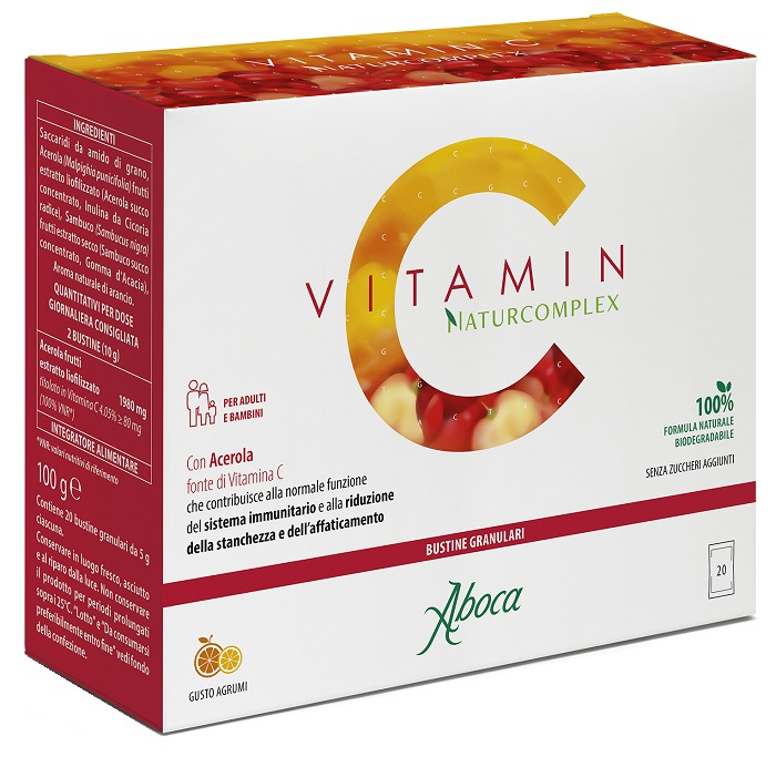 VITAMIN C NATURCOMPLEX 20 BUSTINE - Apotecalab srl