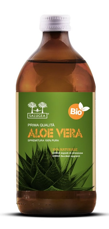 SALUGEA SUCCO ALOE VERA BIO 500 ML - Apotecalab srl