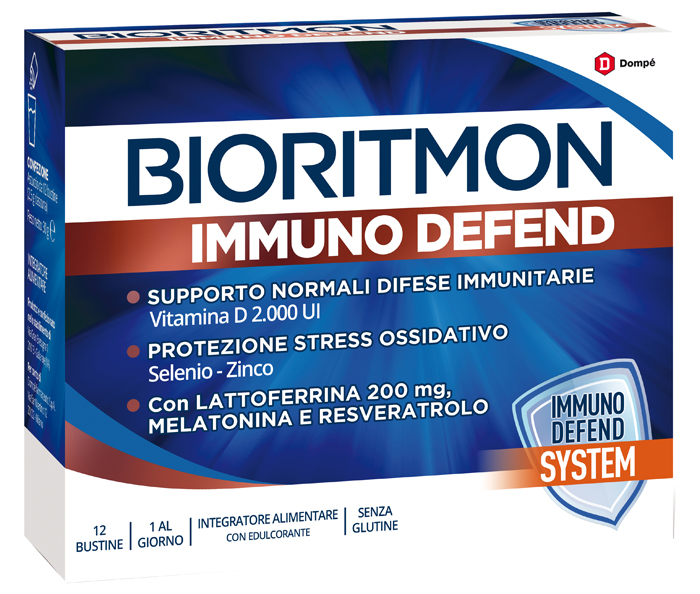BIORITMON IMMUNO DEFEND 12 BUSTINE - Apotecalab srl