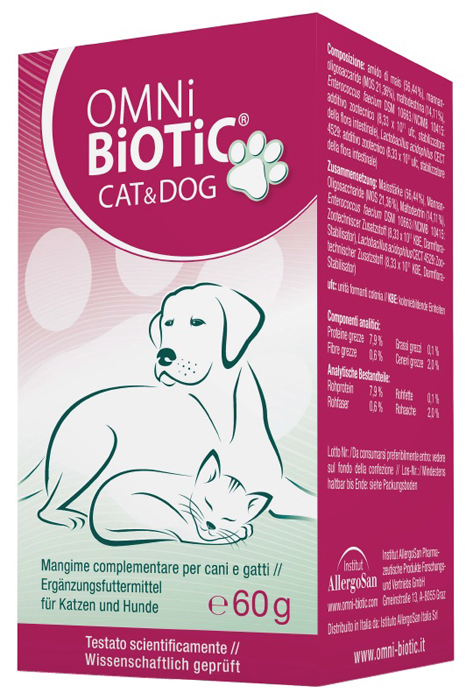 OMNI BIOTIC CAT&DOG BARATTOLO 60 G - Apotecalab srl