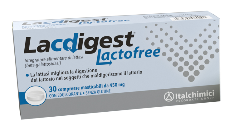 LACDIGEST LACTOFREE 30 COMPRESSE MASTICABILI - Apotecalab srl