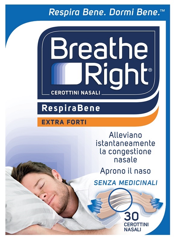 CEROTTI NASALI BREATHE RIGHT EXTRA FORTE 30 PEZZI - Apotecalab srl
