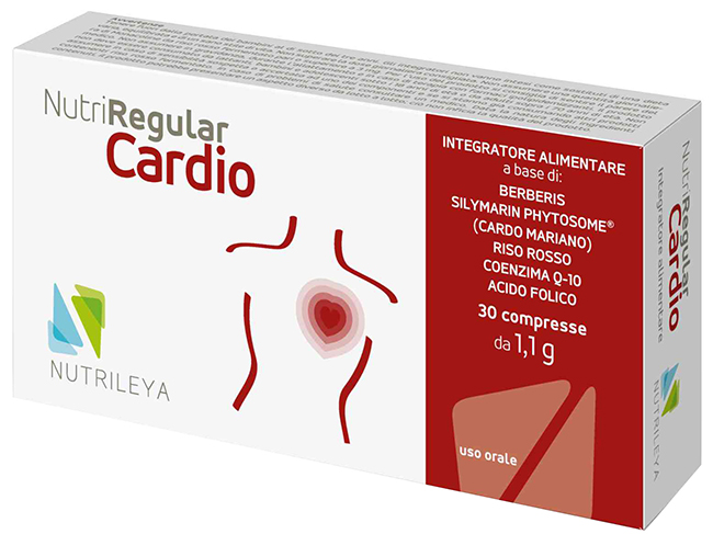NUTRIREGULAR CARDIO 30 COMPRESSE - Apotecalab srl