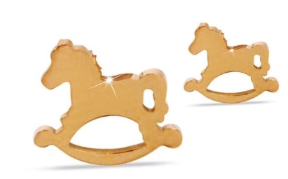 MJ POST 293 KIDS CAVALLO A DONDOLO ORO ROSA - Apotecalab srl