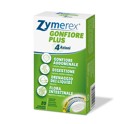ZYMEREX GONFIORE PLUS 20 COMPRESSE - Apotecalab srl