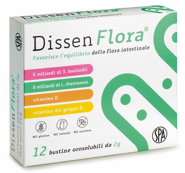 DISSEN FLORA 12 BUSTINE - Apotecalab srl