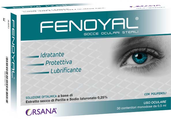 GOCCE OCULARI FENOYAL 30 CONTENITORI MONODOSE DA 0,5 ML - Apotecalab srl