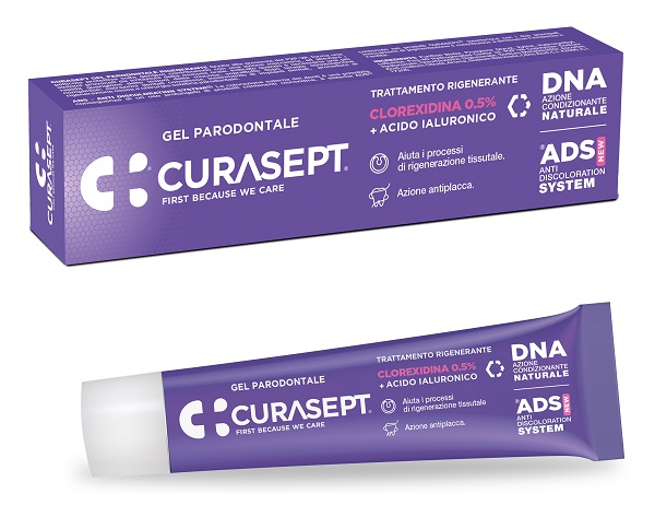 CURASEPT GEL PARODONTALE ADS DNA TRATTAMENTO RIGENERANTE 30 ML - Apotecalab srl