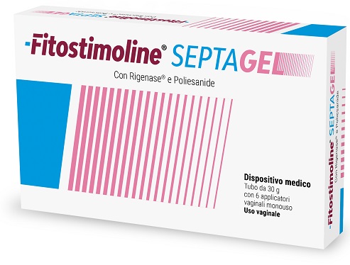 GEL VAGINALE FITOSTIMOLINE SEPTAGEL 30 G CON 6 APPLICATORI MONOUSO - Apotecalab srl