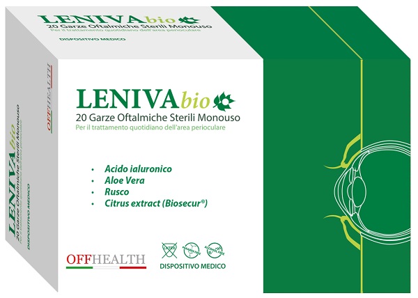 LENIVA BIOSECUR GARZE OFTALMICHE 20 PEZZI - Apotecalab srl