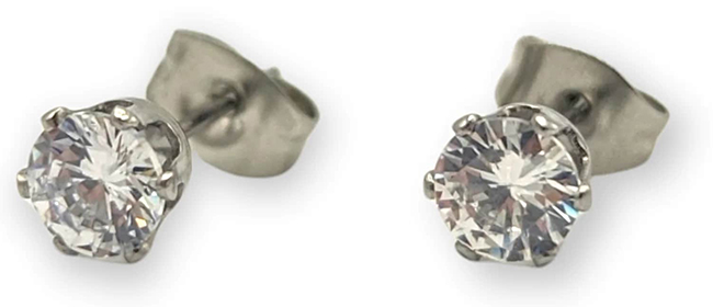 CAPRICE DE LAURE ORECCHINI PUNTO LUCE 5MMCRISTALLO - Apotecalab srl