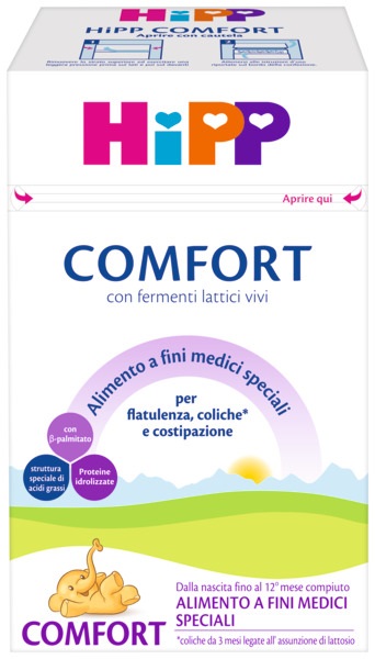 HIPP LATTE COMFORT 600 G - Apotecalab srl