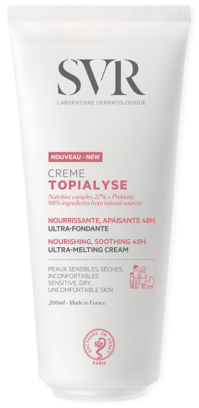 TOPIALYSE CREME NOURISHING SOOTHING 48H ULTRA MELTING PELLE SECCA E SENSIBILE 200 ML - Apotecalab srl
