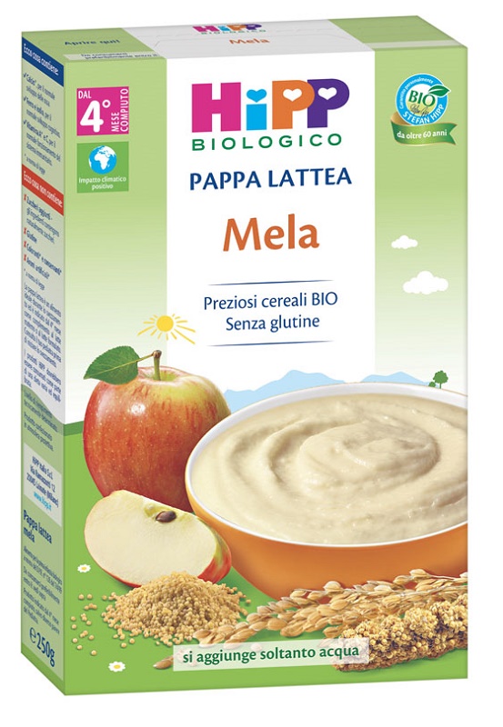HIPP BIO PAPPA LATTEA MELA 250 G - Apotecalab srl