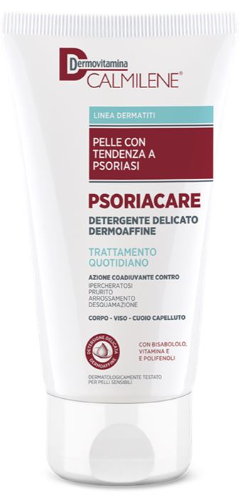 DERMOVITAMINA CALMILENE PSORIACARE DETERGENTE DELICATO DERMOAFFINE TRATTAMENTO QUOTIDIANO PER PELLE CON TENDENZA A PSORIASI 200 ML - Apotecalab srl