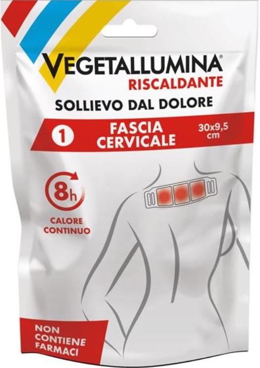VEGETALLUMINA FASCIA CERVICALE RISCALDANTE 1 PEZZO - Apotecalab srl