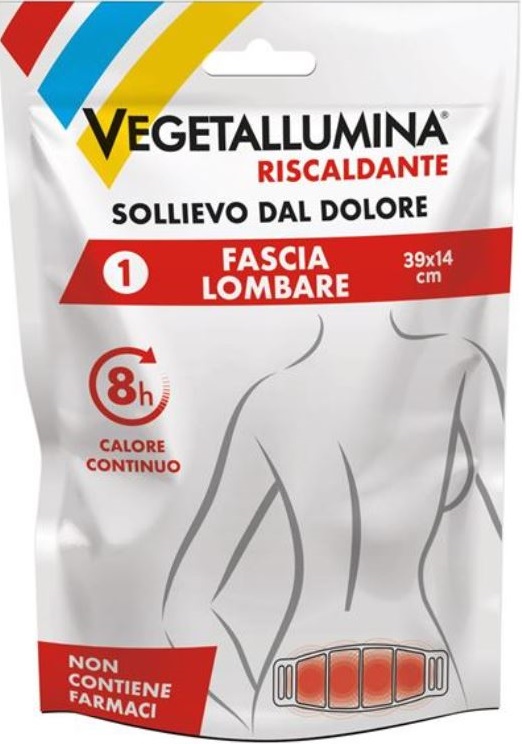VEGETALLUMINA FASCIA LOMBARE RISCALDANTE 1 PEZZO - Apotecalab srl