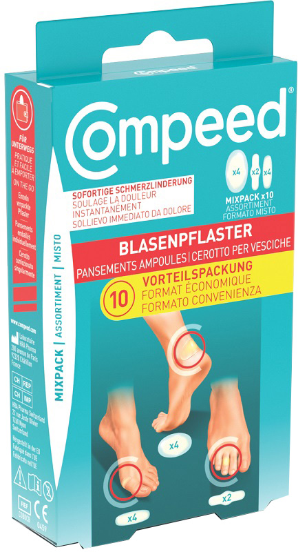 CEROTTI COMPEED PER VESCICHE MISTO BOX 10 PEZZI - Apotecalab srl