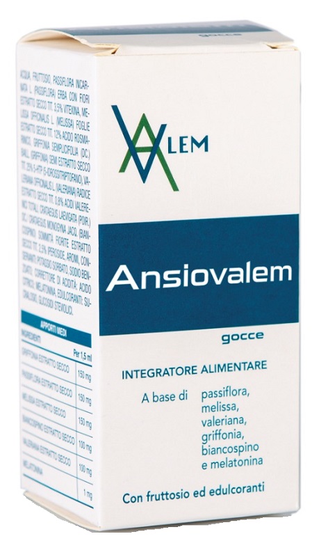 ANSIOVALEM 30 ML - Apotecalab srl