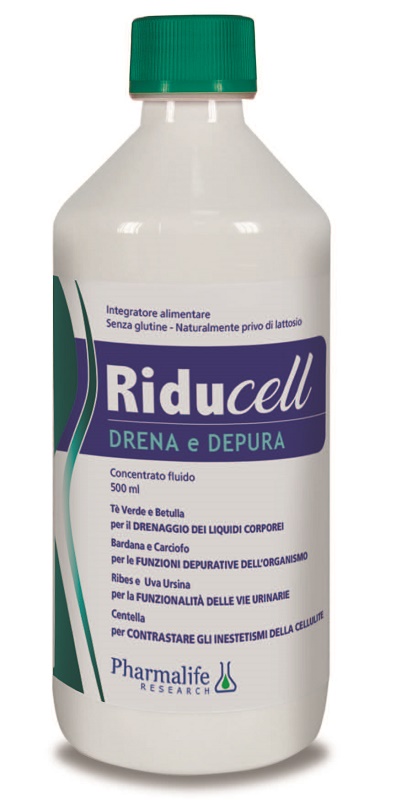RIDUCELL DRENA E DEPURA 500 ML - Apotecalab srl