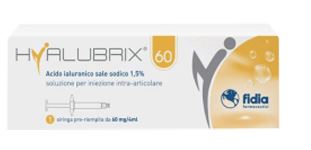 SIRINGA INTRA-ARTICOLARE HYALUBRIX 60 ACIDO IALURONICO 1,5% 60 MG 4 ML - Apotecalab srl