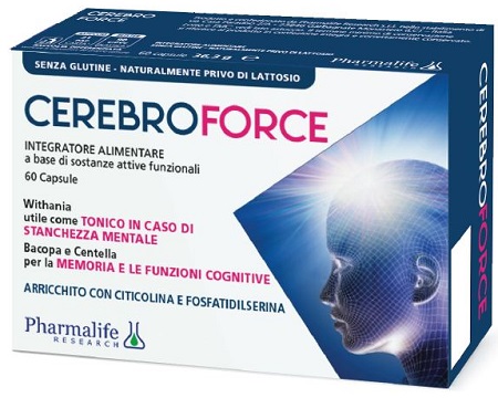 CEREBROFORCE 60 CAPSULE - Apotecalab srl
